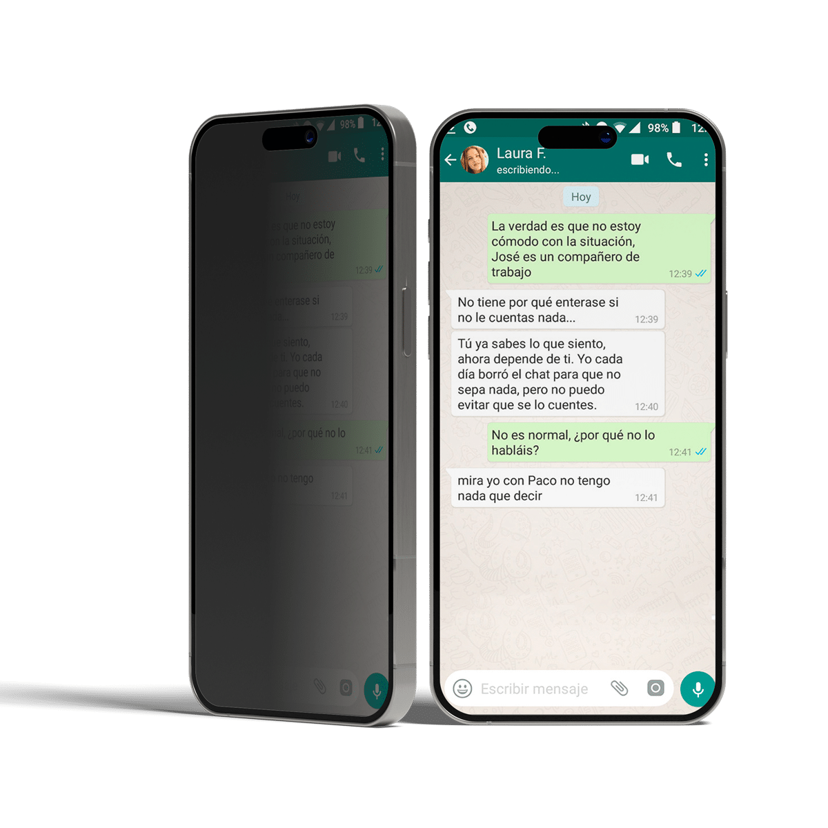 Samsung A36 5G Hidrogel Premium Antiespia Mate Protector de Pantalla Mica