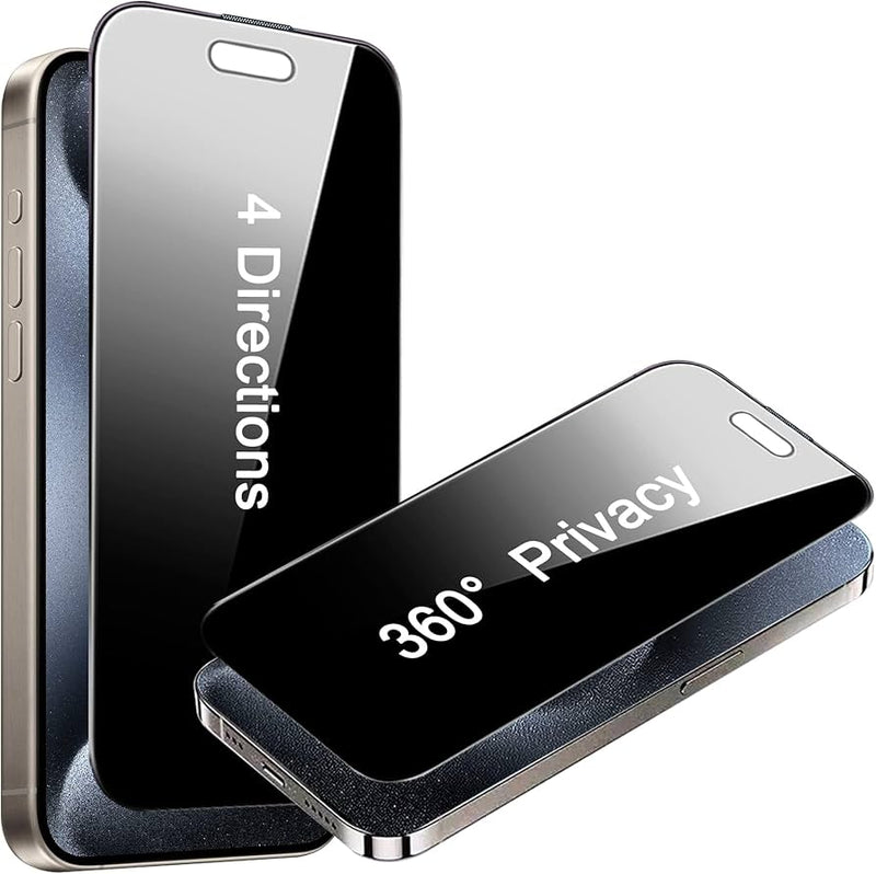 Vidrio Templado Antiespía 360° para iPhone 12 Pro – Privacidad Total desde Cualquier Ángulo
