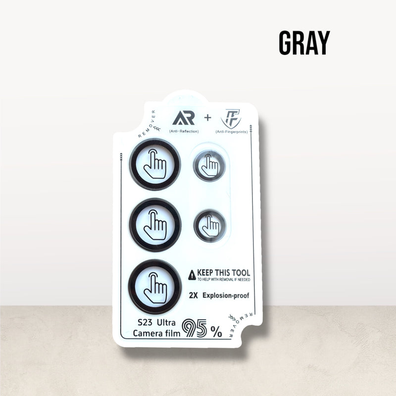 Protector de Cámara para Samsung S23 Ultra AR + AF | Antirreflejo y Antihuellas