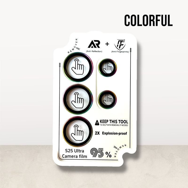 Protector de Cámara para Samsung S25 Ultra AR + AF | Antirreflejo y Antihuellas