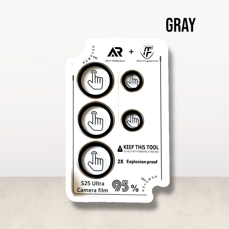 Protector de Cámara para Samsung S25 Ultra AR + AF | Antirreflejo y Antihuellas