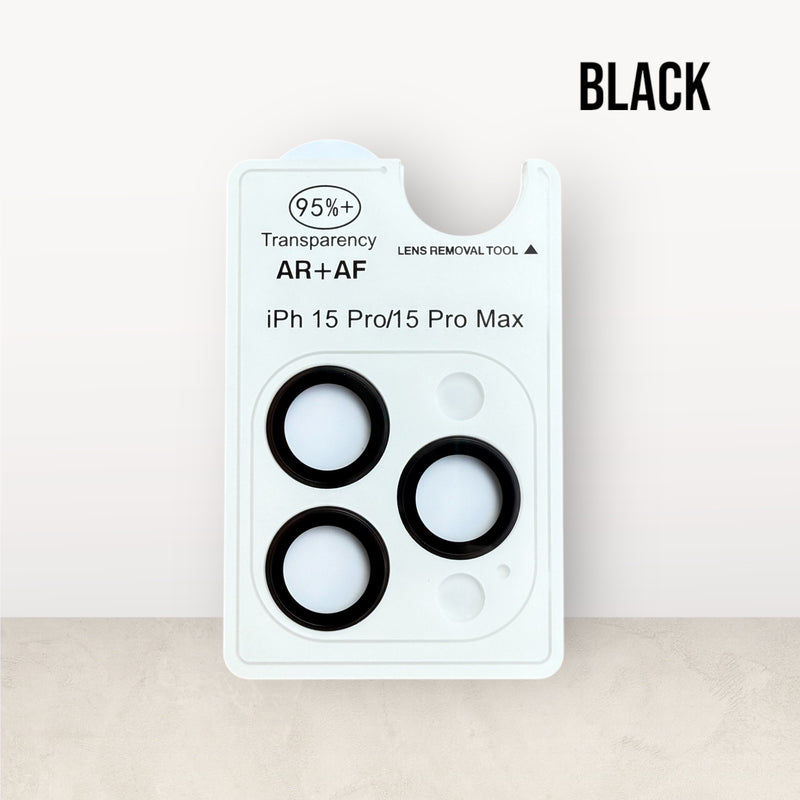 Protector de Cámara para iPhone 15 Pro Max AR + AF | Antirreflejo y Antihuellas