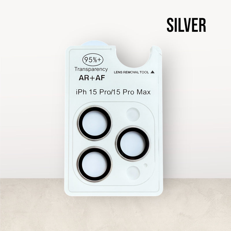 Protector de Cámara para iPhone 15 Pro Max AR + AF | Antirreflejo y Antihuellas