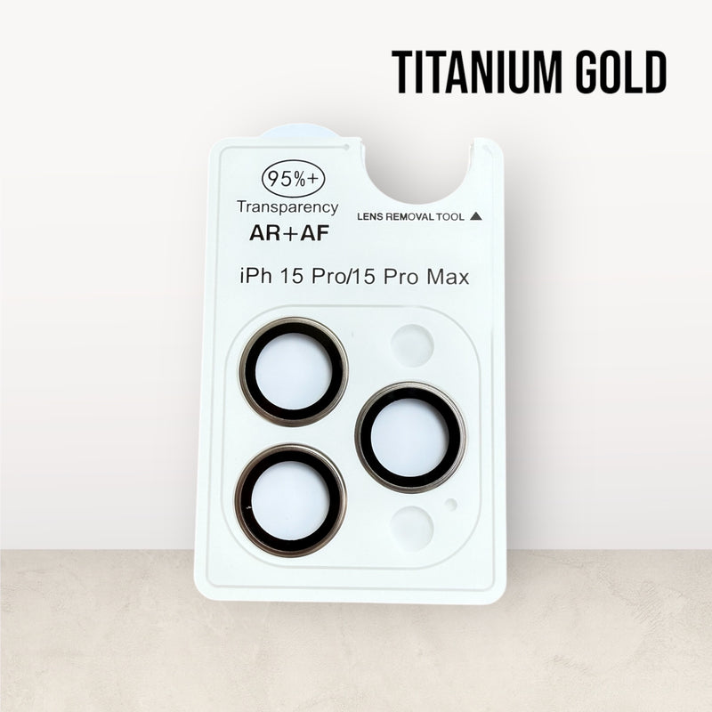 Protector de Cámara para iPhone 15 Pro Max AR + AF | Antirreflejo y Antihuellas