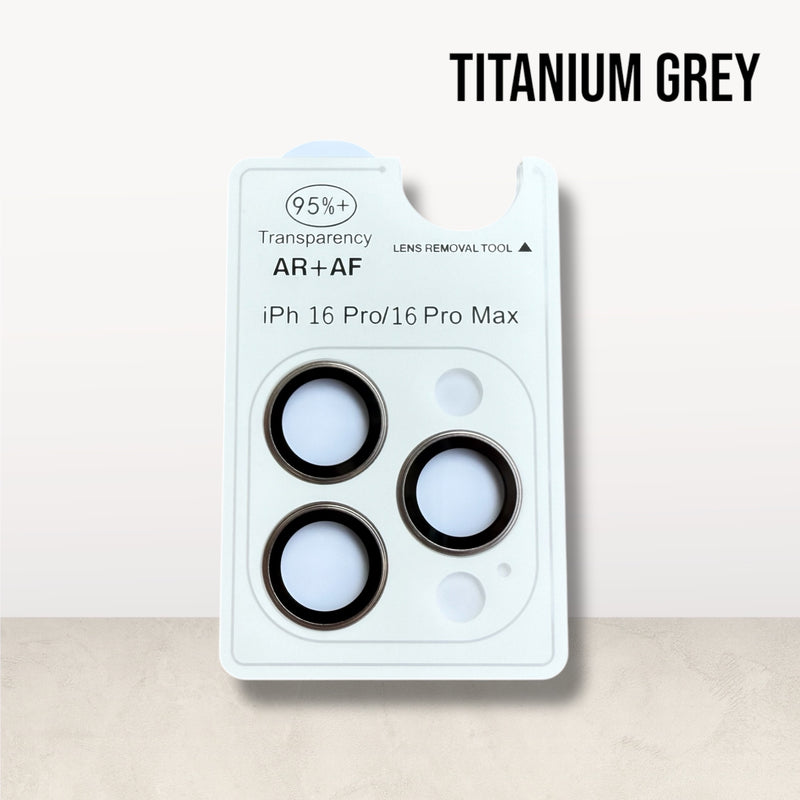 Protector de Cámara para iPhone 16 Pro Max AR + AF | Antirreflejo y Antihuellas