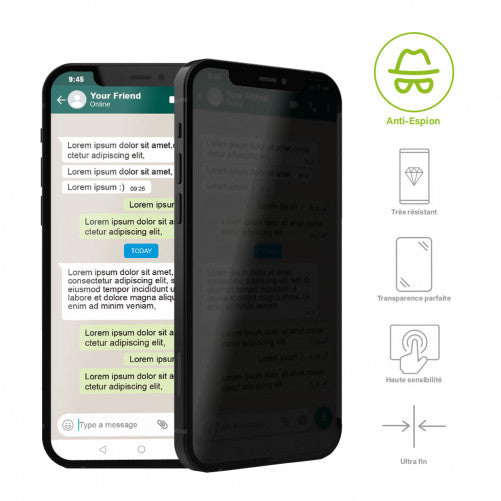 Samsung Note 10 Pro Hidrogel Antiespia Mate Protector de Pantalla Mica